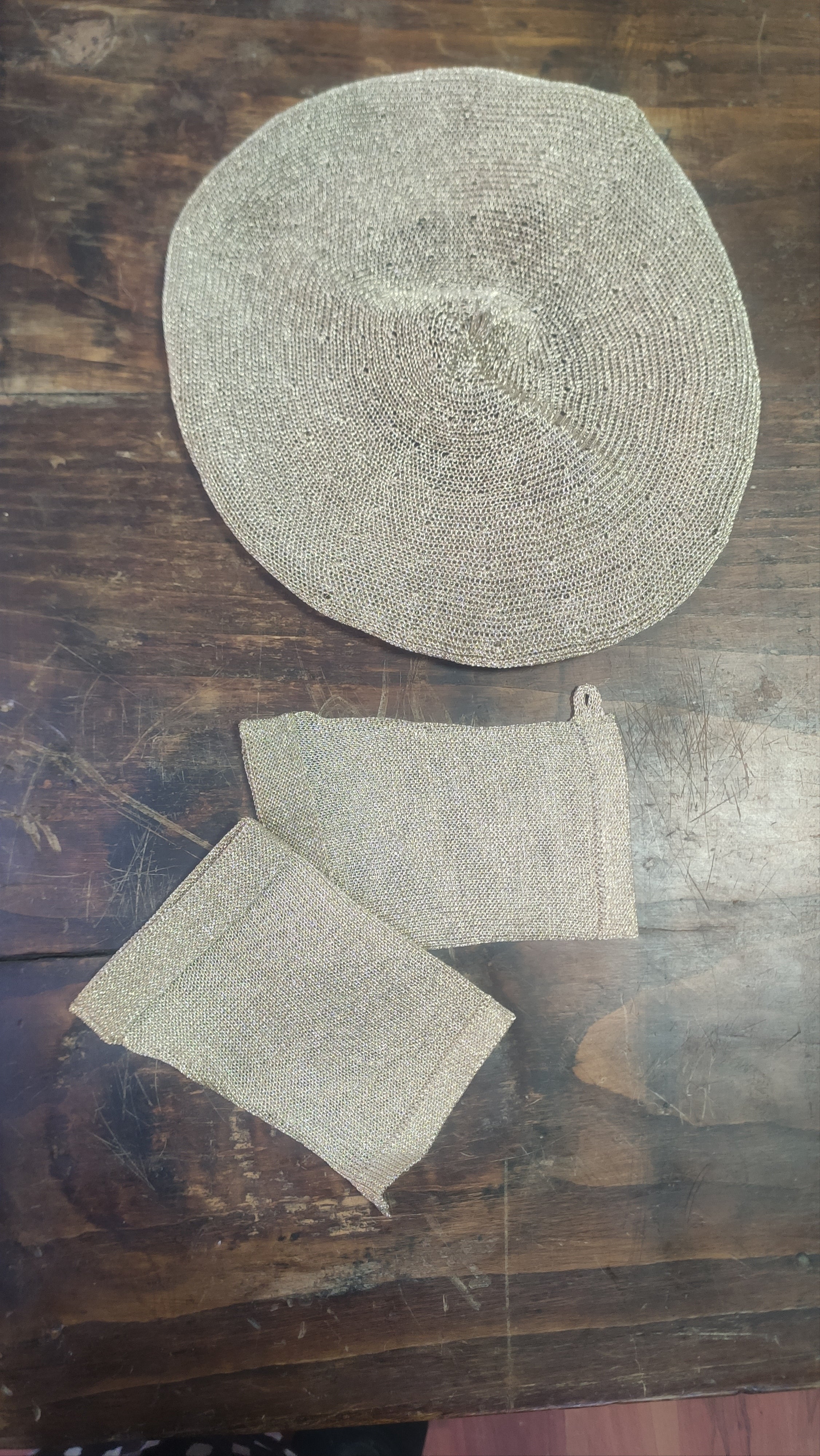 Mezzi guanti Oro GlamWeave - Mela Wedding