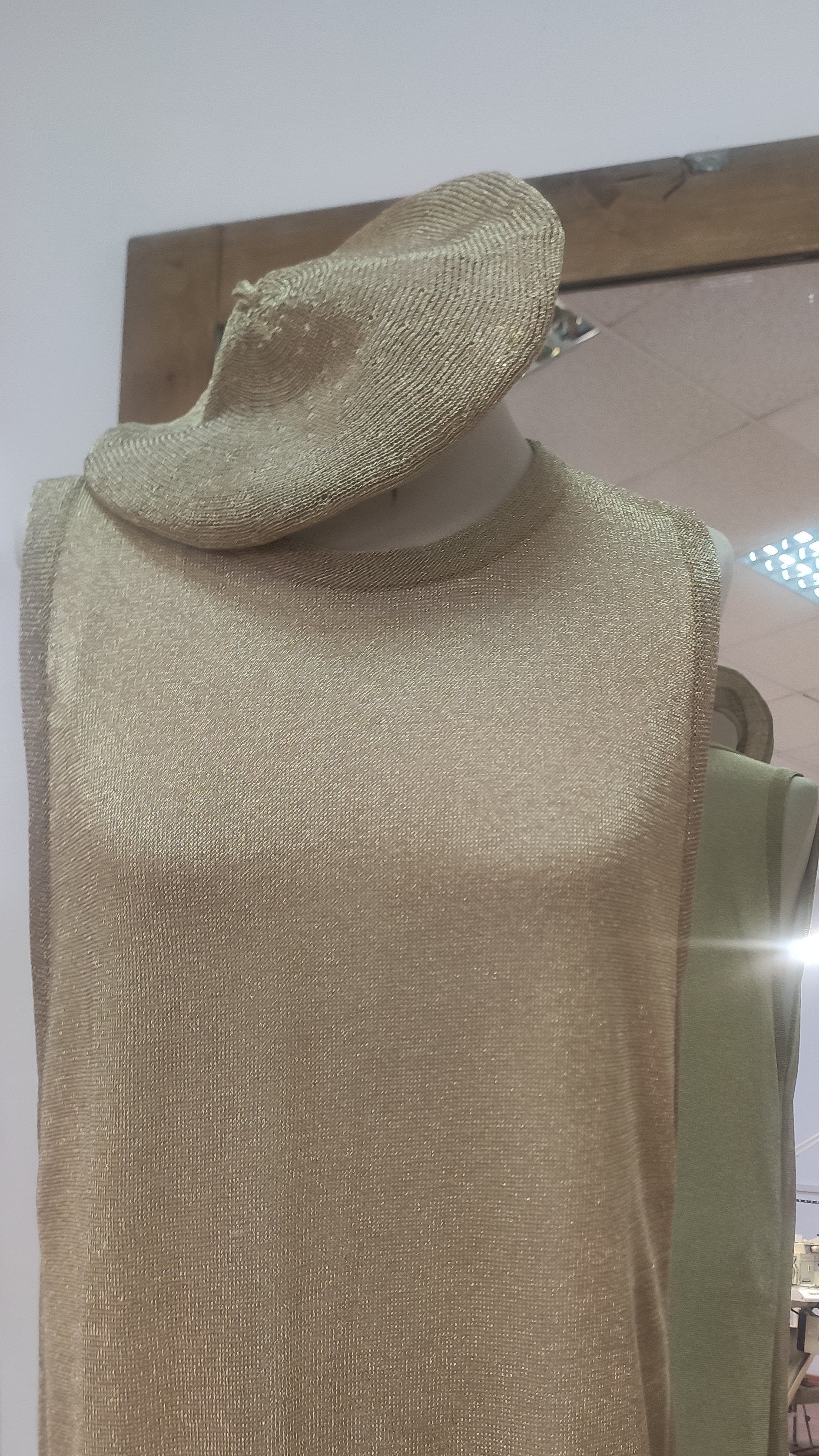 Basco piccolo Oro in filato di metallo GlamWeave - Mela Wedding