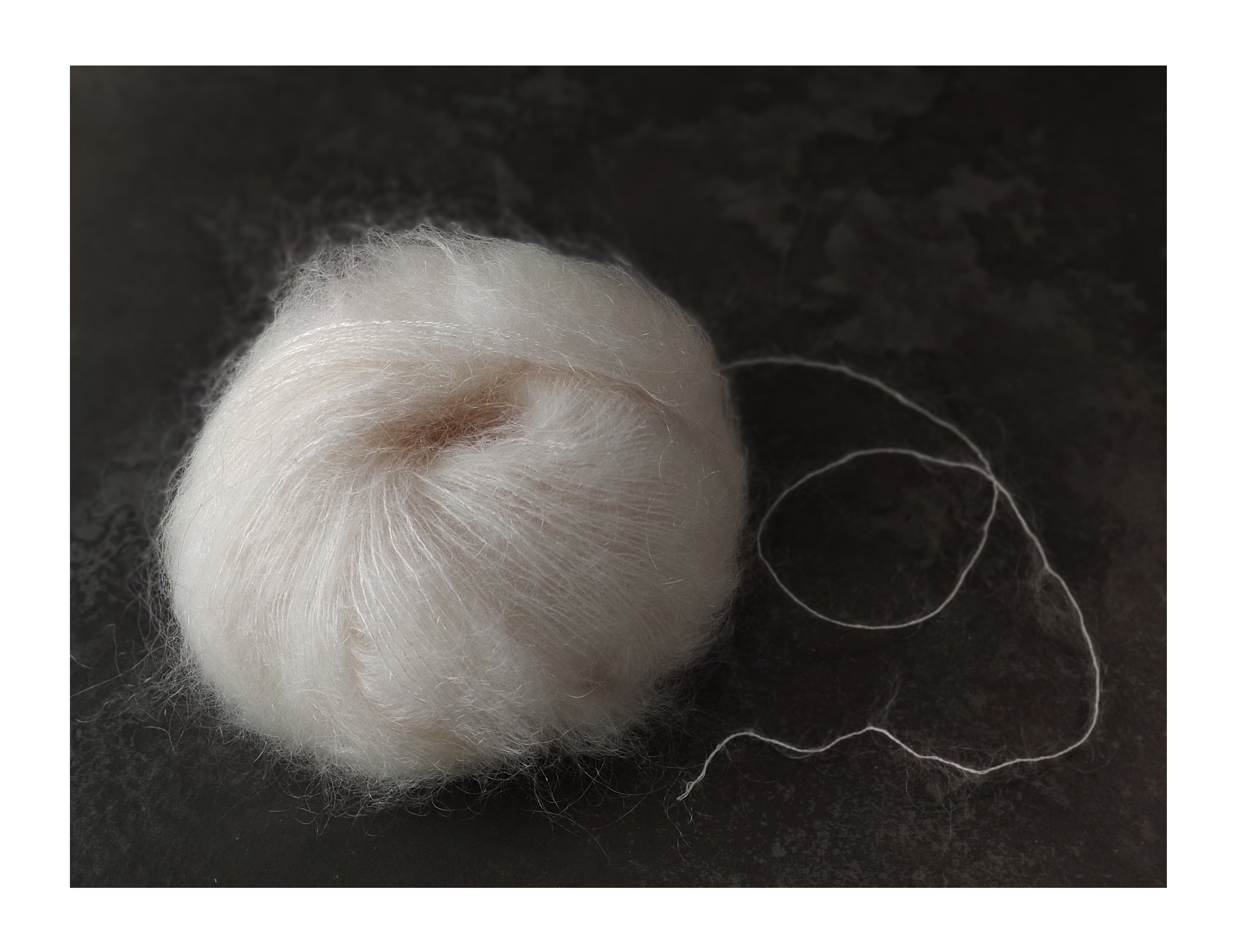 Coprispalle Mohair Sposa in super kid mohair - Mela Wedding