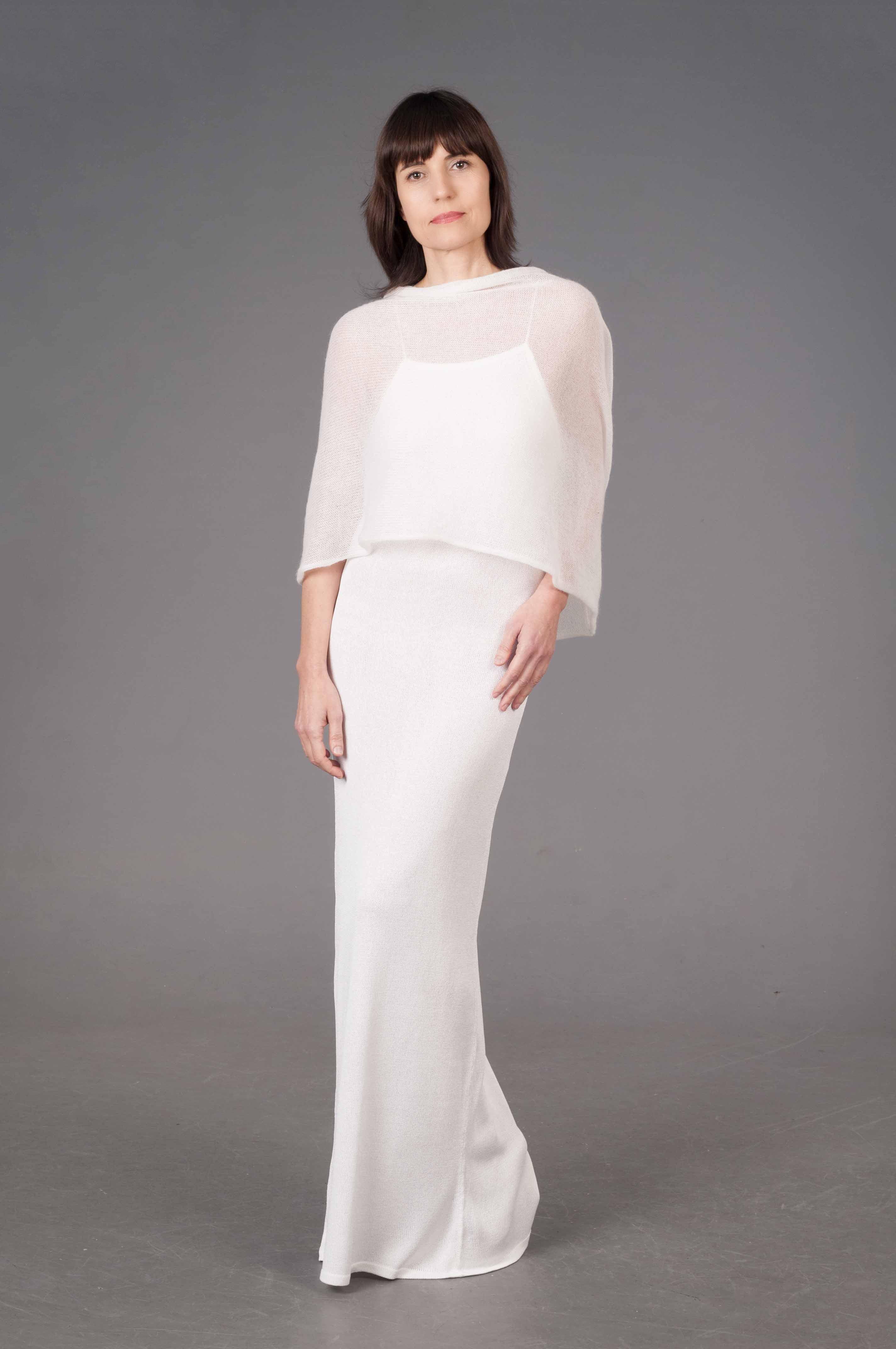 Coprispalle Mohair Sposa - Mela Wedding
