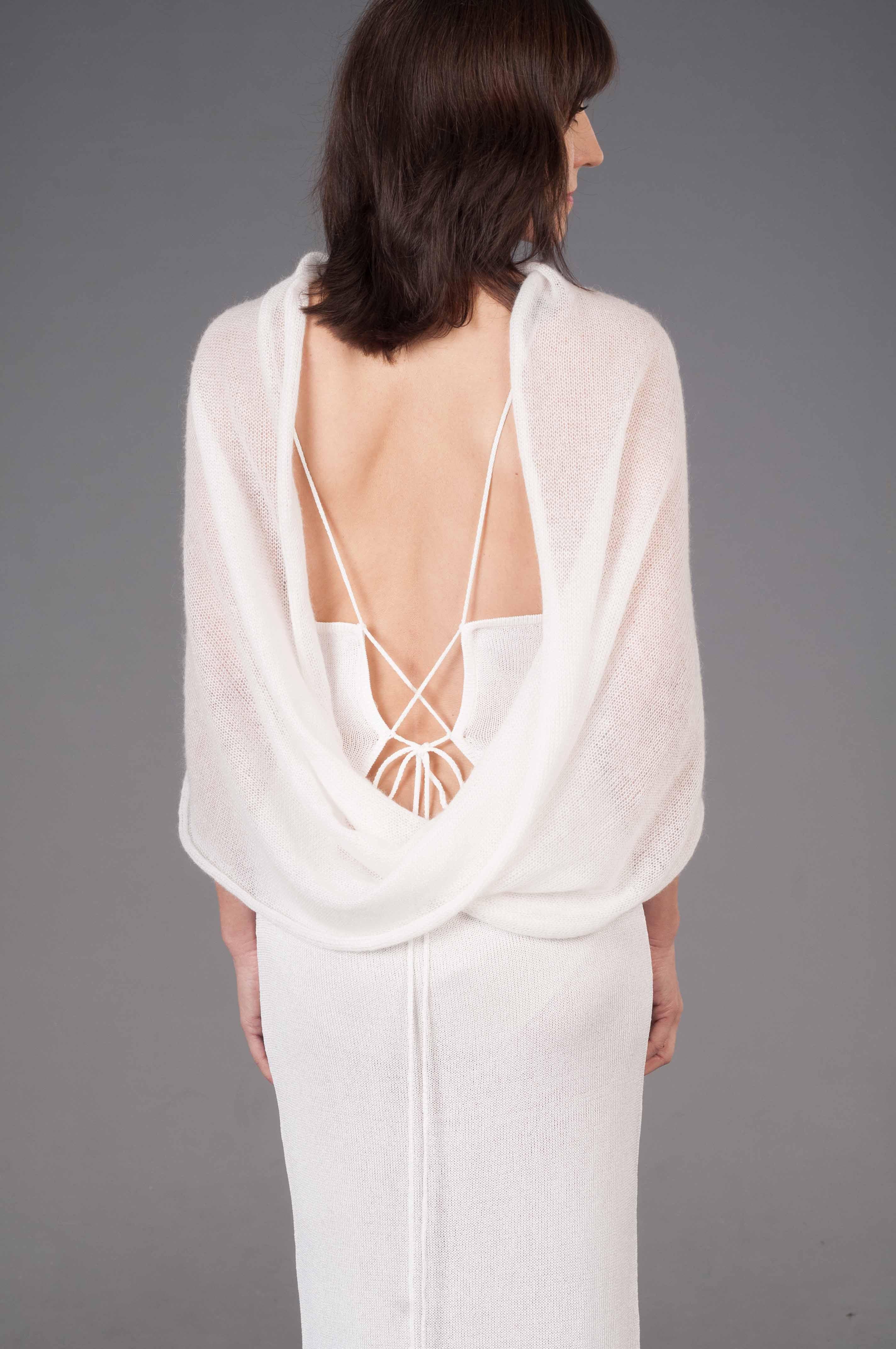 Coprispalle Mohair Sposa - Mela Wedding