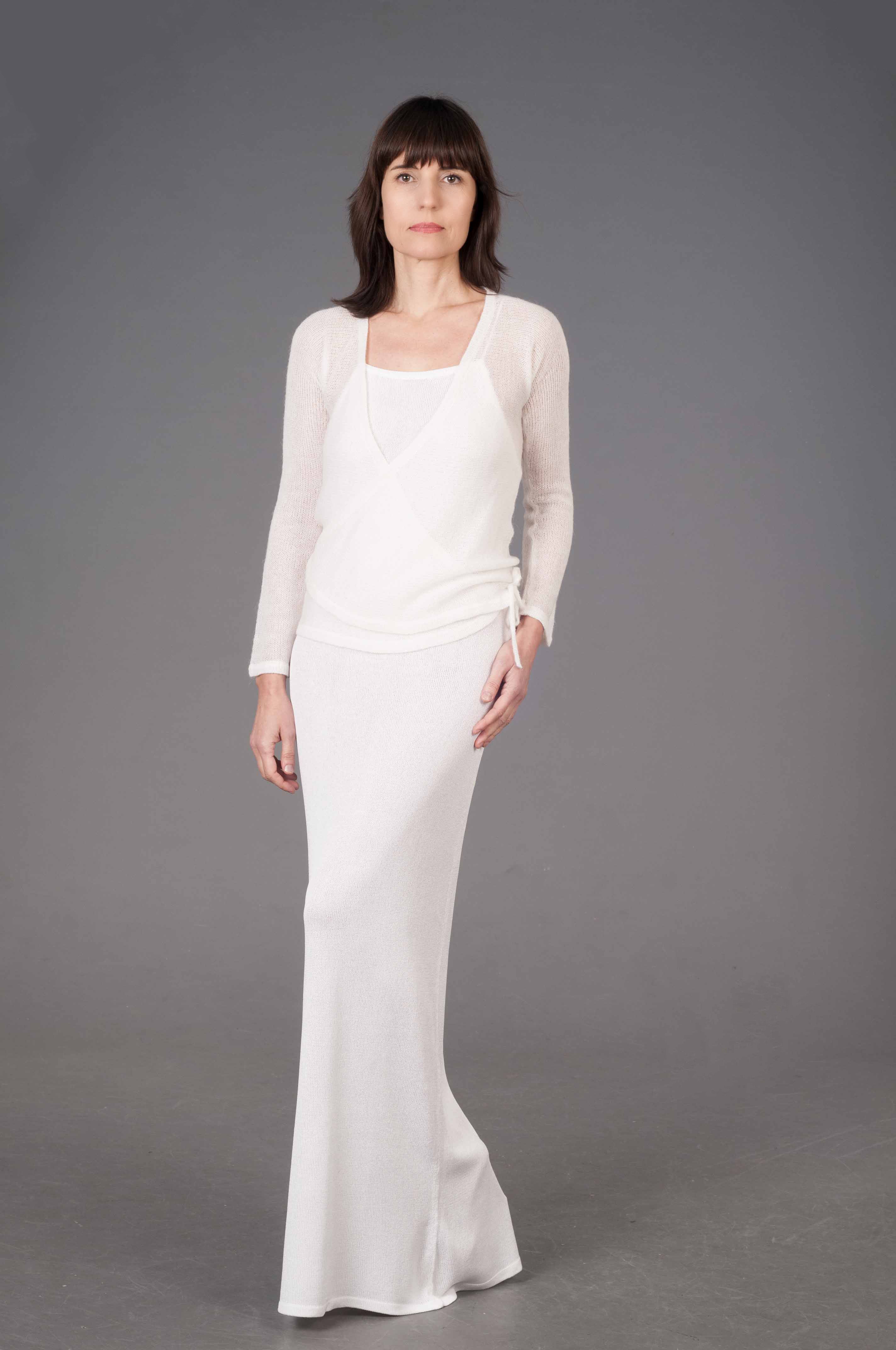 Scaldacuore Sposa in Mohair Coprispalle - Mela Wedding