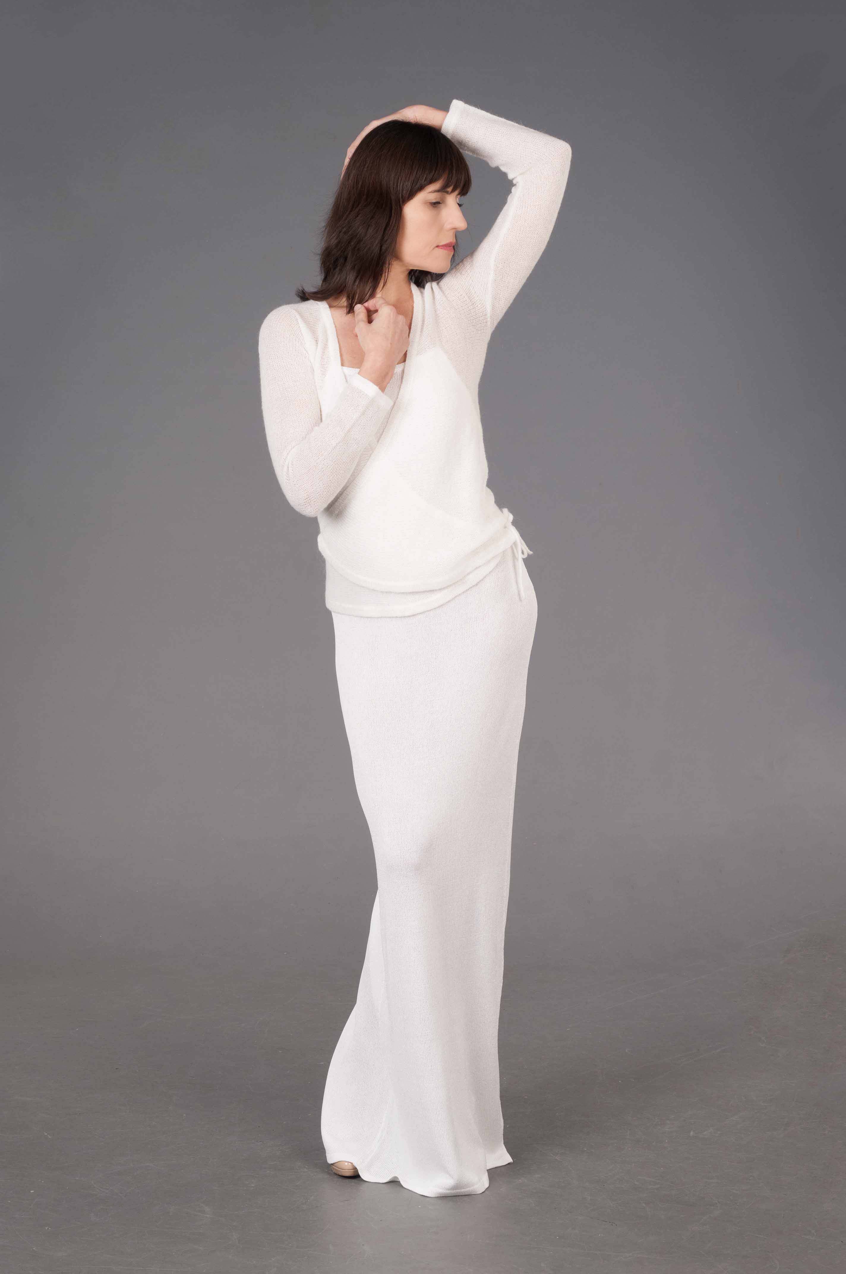 Scaldacuore Sposa in Mohair Coprispalle - Mela Wedding