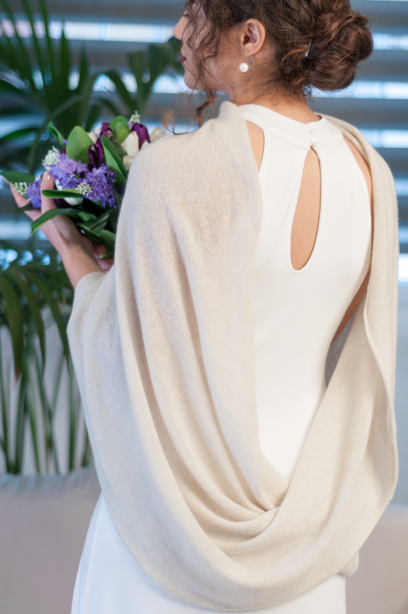 Coprispalle Cashmere Sposa - Mela Wedding