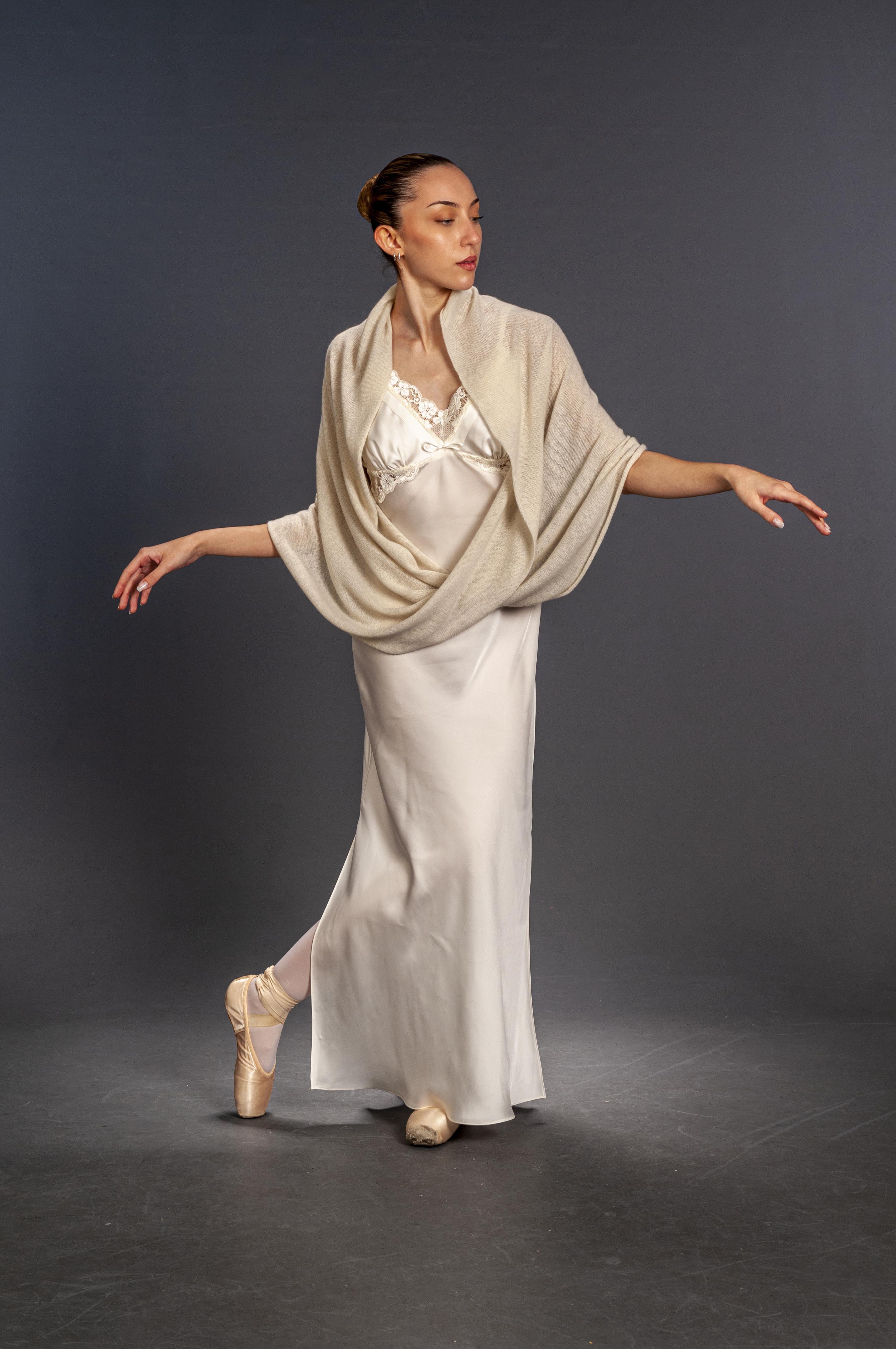 Coprispalle Cashmere Sposa - Mela Wedding