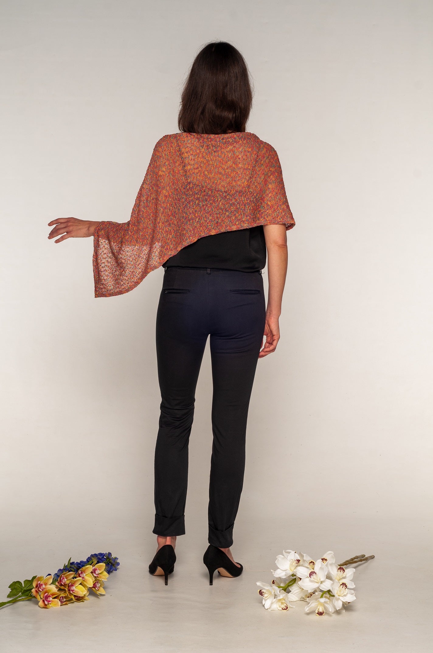 Poncho estivo multicolor Boho chic - Mela Wedding