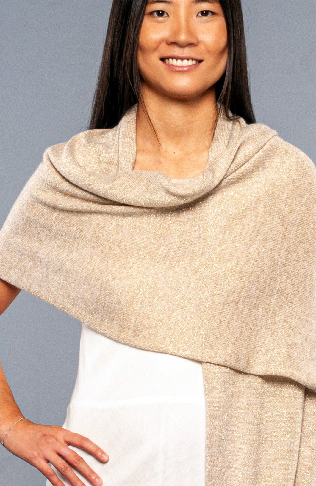 Stola Puro Cashmere Oro - Mela Wedding