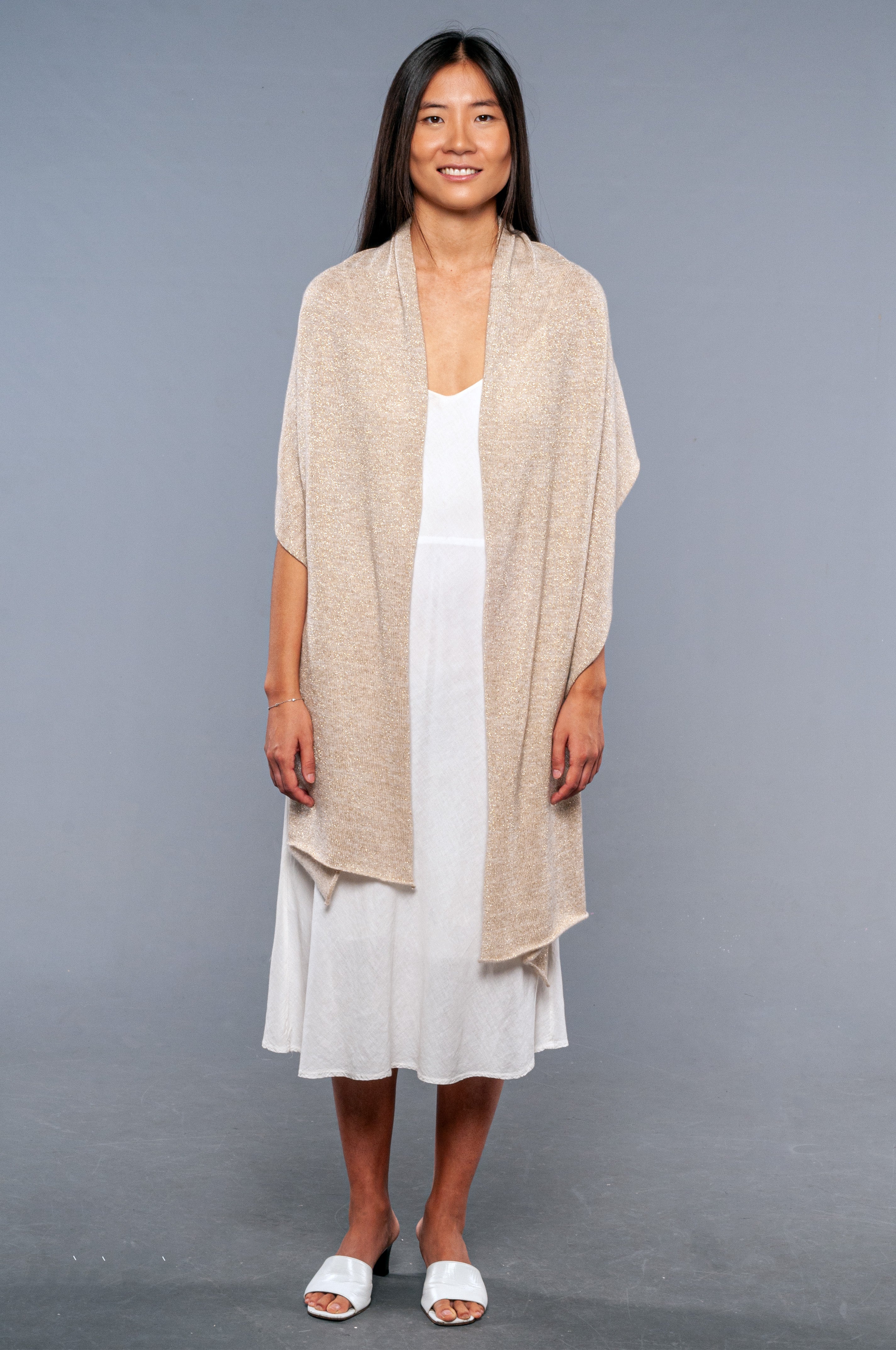 Stola Puro Cashmere Oro - Mela Wedding