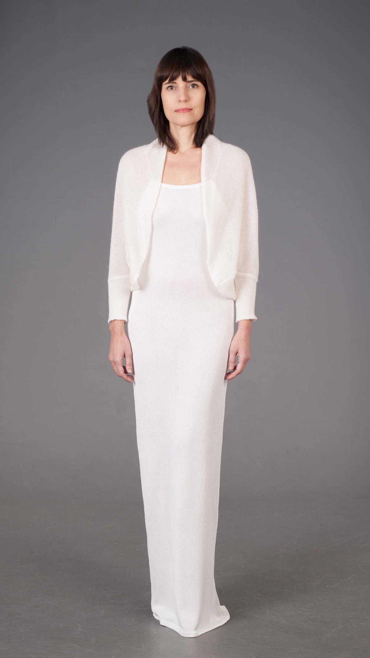 Cardigan Sposa Mohair e Seta - Mela Wedding