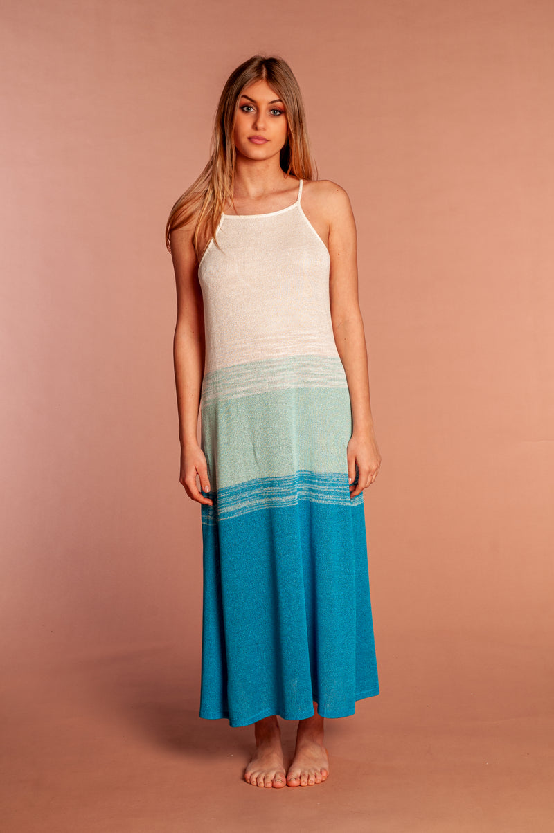 very comfortable and cool this long dress is perfect for an elegant summer event