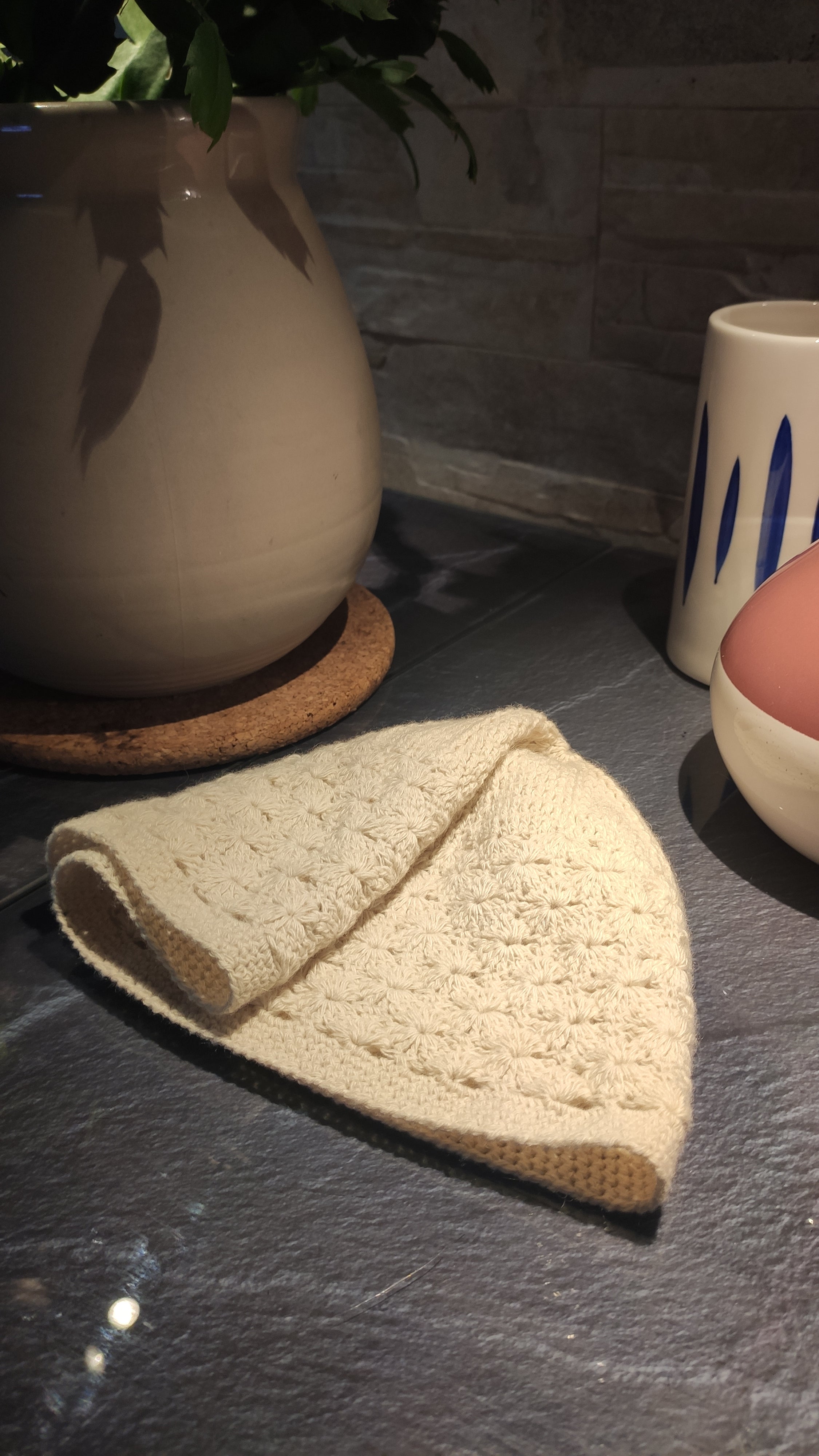 cappello da sposa in cashmere