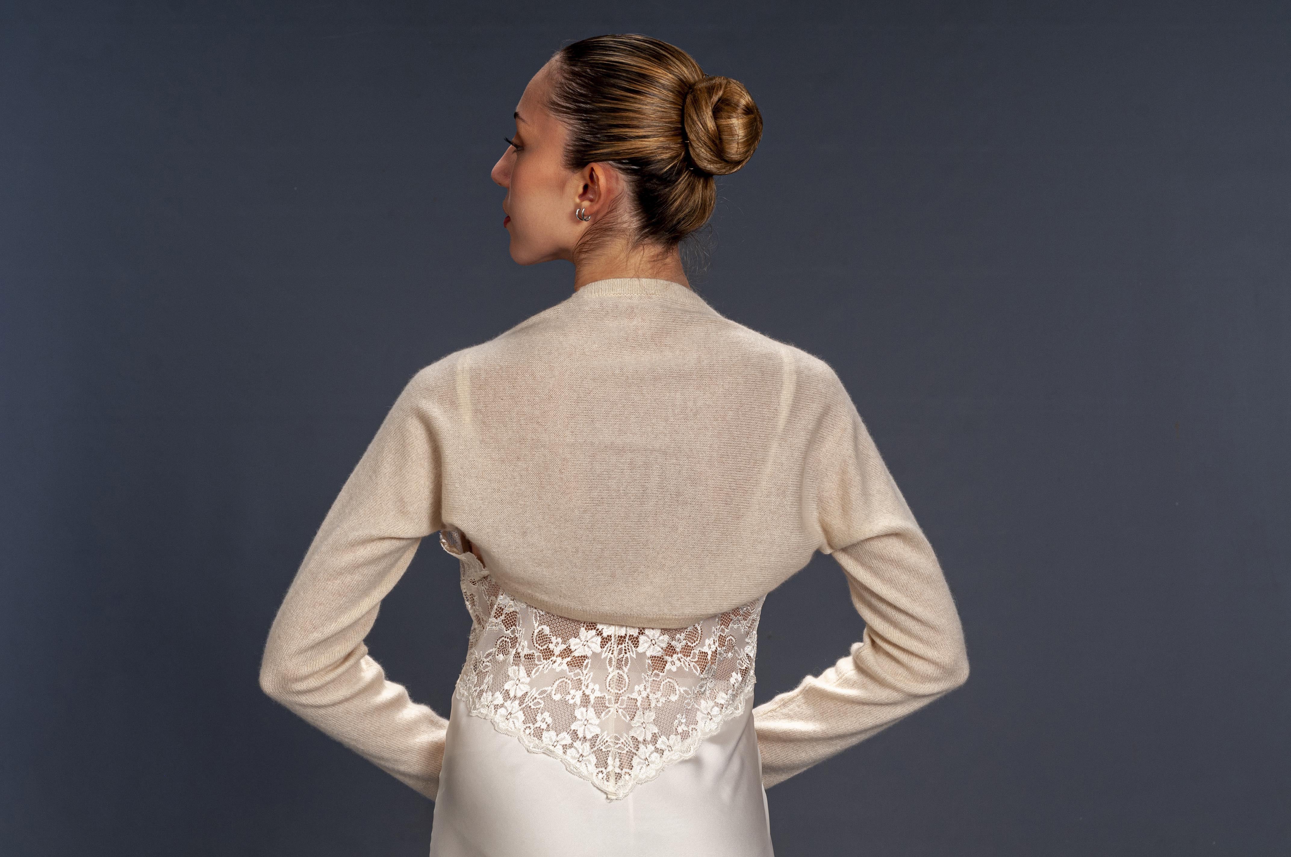 coprispalle sposa essential cashmere