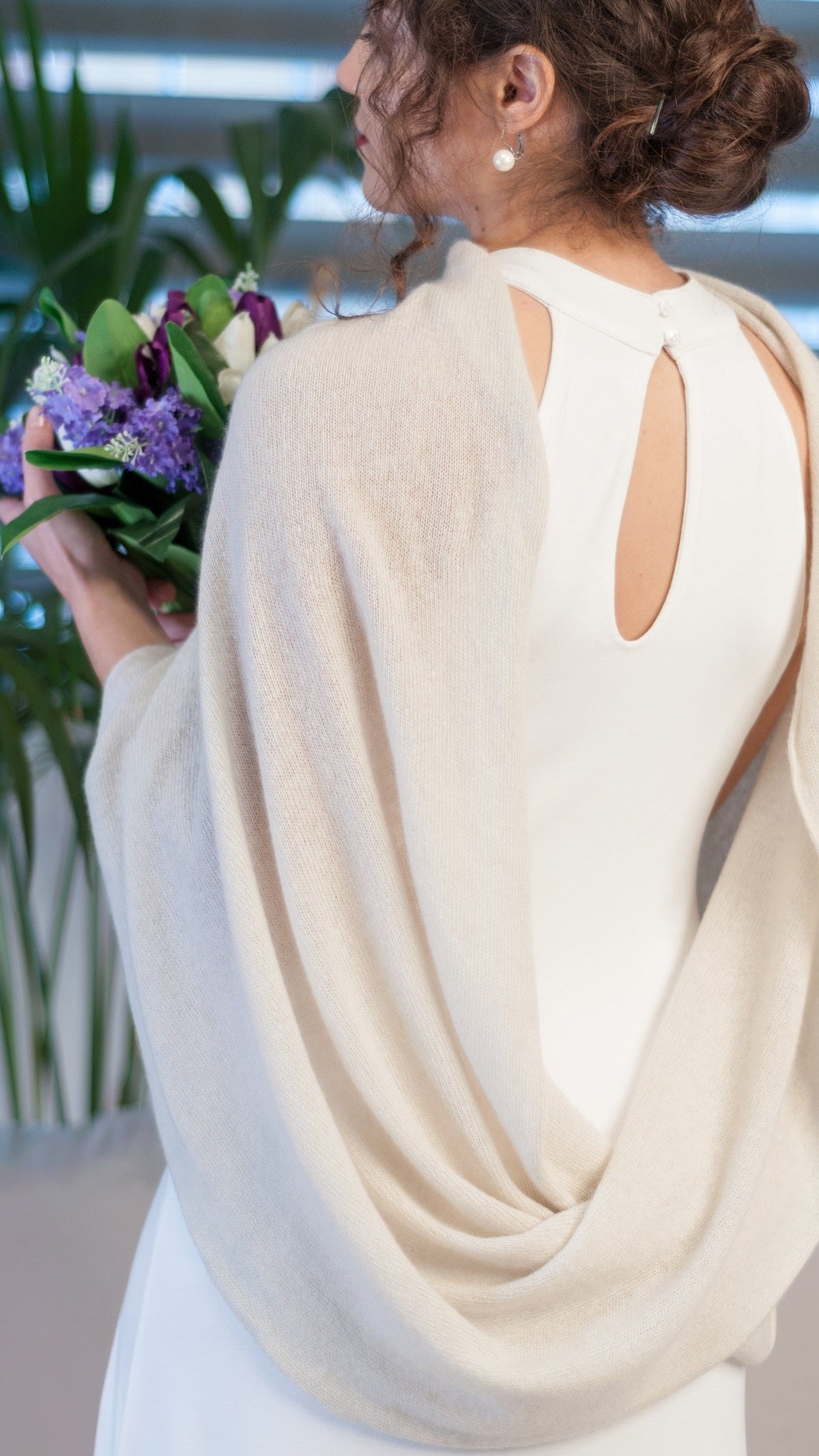 Coprispalle Cashmere Sposa - Mela Wedding